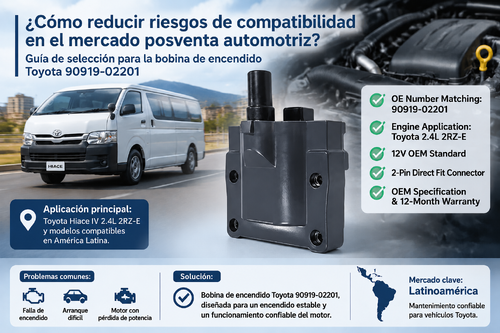 latest company news about How to Reduce Automotive Aftermarket Compatibility Risks? A Selection Guide for Toyota 90919-02201 Ignition Coil